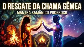 ​O RESGATE DA CHAMA GÊMEA: Mantra Xamânico Poderoso para Atrair o Amor (432Hz) 🪶❤️‍🔥