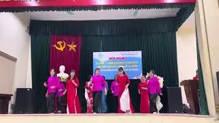 Nối v&ograve;ng tay lớn -chi hội PN c&aacute;t Lư