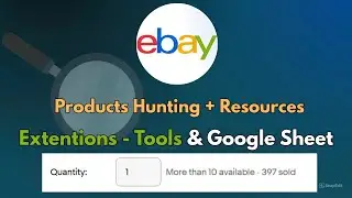 eBay Dropshipping Winning Products Hunting + Free Tools & Resources (2026)