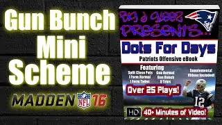 Madden 16 Tips | NE eBook Mini Scheme: Gun Bunch