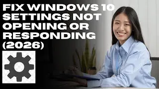Fix Windows 10 Settings Not Opening or Responding (2026)