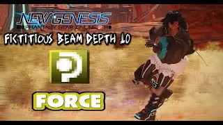 PSO2 NGS Fictitious beam depth 10 - Force