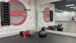 Stability Ball Leg Curls