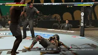 The tattooed man EA SPORTS UFC 5