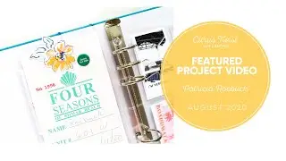 CITRUS TWIST KITS Featured Video Featuring the August Life Crafted and Add-On, and Stories Stamp