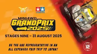 Tamiya Mini 4WD Grand Prix 2025 Stage Nine - 31 August 2025