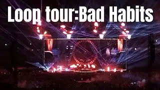 Ed Sheeran - Bad Habits - Loop Tour - Auckland New Zealand