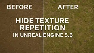 Hide Texture Repetition in Unreal Engine 5.6 | Easy Tutorial