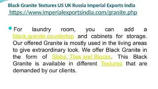 Black Granite Textures US UK Russia Imperial Exports India