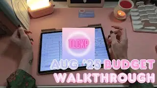 AUGUST '25 BUDGET WALKTHROUGH | LOW BUDGET | DEBT PAYOFF JOURNEY | UK