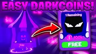 😱HOW To GET *EASY* DARK COINS Fast! (Roblox Bubble Gum Clicker)