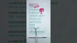 APRENDE EL CORO DE BARBIE GIRL #barbie #barbiegirl #letradebarbie #lyrics #aprendoinglescantando