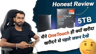 Maine Seagate OneTouch 5TB External Hard Drive Hi Kyu Kharida? Seagate OneTouch Honest Review