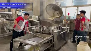 200L 135kg/h Industrial Large Capacity Electric Popcorn Machine#popcornmachine #popcorn #cornsnacks