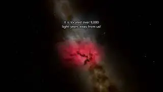 The Trifid Nebula Up Close in SpaceEngine