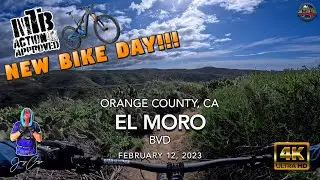 MTB Riding BVD at El Moro, February 12, 2023 | New Bike Day!!!