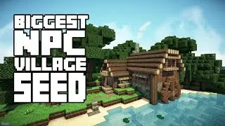 Minecraft Biggest NPC Village Seed