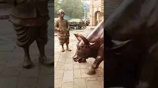 BSE Big Bull 🐂🔥 #bse #stockmarket  #bombay