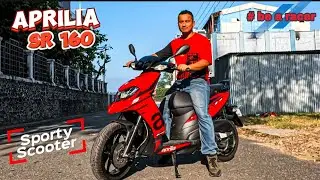 Aprilia Sr160 Price in Nepal 🇳🇵| Aprilia Sr160 review 