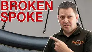 Worst case scenario! From fixing one spoke to a full wheel rebuild!