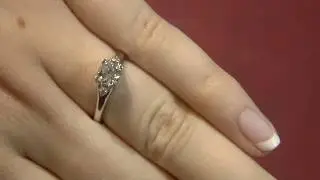 TR1043 Multi Stone Engagement Ring Dublin