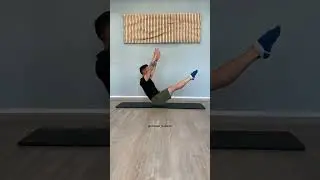 Pilates Teaser: Core Fire + Balance in One Move 🔥