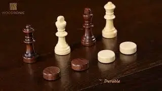 Magnetic Chess Checkers Backgammon Set, Roll-up Portable Suede Board Game