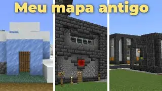 Voltei ao meu mundo de Minecraft de 3 anos atrás