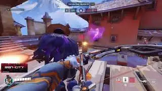 Surefour HANZO COMPETITIVE Gameplay! [ OVERWATCH VOD Replays ]
