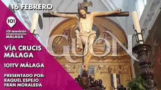 🔴 EN DIRECTO | VÍA CRUCIS Agrupación de Cofradías Semana Santa Málaga | 16 febrero 2024