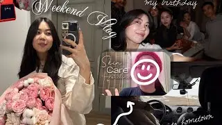 VLOG: birthday vlog, skin care routine , и просто неделя со мной ✨ + вопрос-ответ