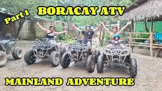 Boracay ATV and Zip Line @Mainland Adventure with my guests from France (Part 1) || by: Rene Cosido