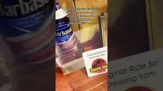 Jurassic Park Barbasol Can! #jurassicpark #universalstudioshollywood