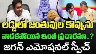 YS Jagan React On Tirumala Laddu Issue : PDTV News