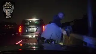 DASHCAM  Ohio State Highway Patrol trooper shot during traffic stop in Findlay