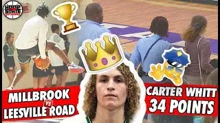 RIVALRY: Carter Whitt TAKE OVER in Rubber Match for Championship!! Millbrook vs Leesville [part 3]