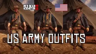 3 US Army/Military Outfits In Red Dead Online (Outfit Tutorial)