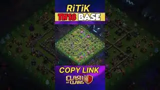 Only 1 Star TH18 Cwl Base 2026 Anti 2 Star Anti Dragon Anti Meteor Golem Clash of Clans 🔥