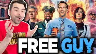FREE GUY IS WAY BETTER THAN EXPECTED!! Free Guy Movie Reaction FIRST TIME WATCHING