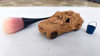 ASMR Satisfying Model Car Cleaning 1:36 (No Talking)