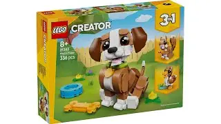 LEGO 31382 Instructions | Creator 3in1 | Playful Puppy | All 3 books