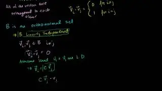 Orthonormal bases and the Gram Schmidt process -  Introduction to orthonormal bases
