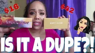 Bad Habit Arabesque DUPE Palette vs ABH Soft Glam Palette Review Video | May GIVEAWAY UPDATE!