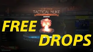 Rocket League FREE DROPS ( TACTICAL NUKE TITANIUM WHITE AND BLACK & TITANIUM WHITE APEX WHEELS )