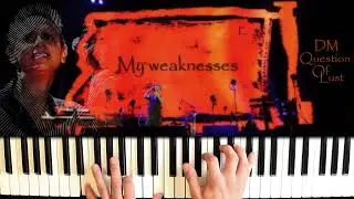 Depeche Mode - Question of lust cover (Piano instrumental with Justanothersinger on vocals)