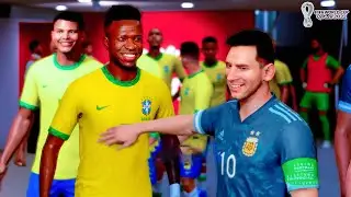 FIFA 22 | Brazil Vs Argentina | FIFA World Cup Qatar 2022 | Gameplay