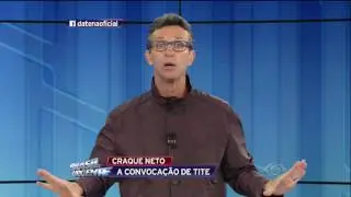Neto critica convoca&ccedil;&atilde;o de Tite para enfrentar Col&ocirc;mbia e Venezuela