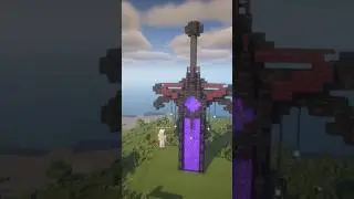 Enter the Nether through a mystical portal 🗡️! #minecraft #shorts