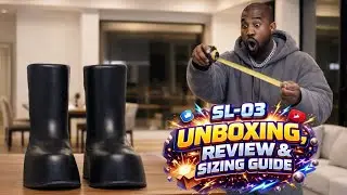 Кроссовки YEEZY SL-03 BOOT - ОФИЦИАЛЬНАЯ РАСПАКОВКА, ОБЗОР И РУКОВОДСТВО ПО ВЫБОРУ РАЗМЕРА