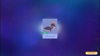 I got a sad bed in Disney Dreamlight Valley :(